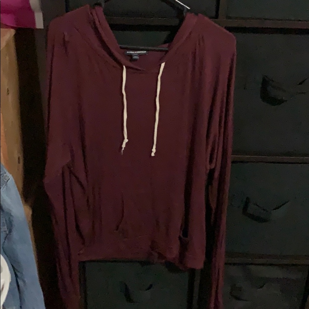 Shirt with hood